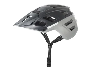 CRIVIT Kask rowerowy MTB damski/męski, ze zdejmowanym wizjerem (Czarny/ szary, Roz. M/L) - Kaski rowerowe - miniaturka - grafika 1