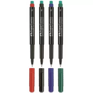 Faber Castell Foliopis multimark OHP M czarny 152599 - Pozostałe akcesoria dla plastyków - miniaturka - grafika 2
