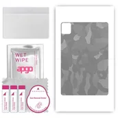 Akcesoria do tabletów i e-booków - folia naklejka skórka strukturalna na TYŁ do Blackview Tab 30 WiFi - Moro Camo Srebrny - apgo SKINS - miniaturka - grafika 1