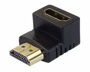 Adaptery i przejściówki - PremiumCord Adapter AV HDMI M/F Czarny kphdma-5 - miniaturka - grafika 1