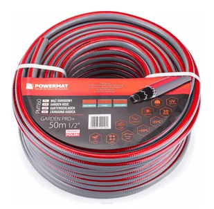 Powermat Wąż ogrodowy 1/2" 50M GARDEN PRO+ - Węże ogrodowe i zraszacze - miniaturka - grafika 1