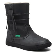 Kozaki damskie - Kozaki KICKERS - Rumby 830170-30 Noir Brillant 81 - miniaturka - grafika 1