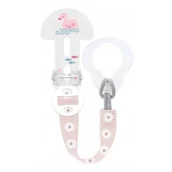 Akcesoria do smoczków - MAM Zawieszka do smoczka Clip It! z osłonką 0m+ Girl różowa >> 0zł za wysyłkę przy zakupach od 149 zł << - miniaturka - grafika 1