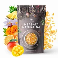 Herbata - Herbata owocowa Mango Tango 100g nagietek pomarańcza papja mango super smak - miniaturka - grafika 1