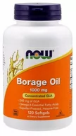 Suplementy naturalne - Borage Oil GLA - Olej z Ogórecznika 1000 mg (120 kaps.) - miniaturka - grafika 1