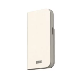 Moshi Overture MagSafe - Skórzane etui 3w1 z klapką iPhone 15 Pro (Eggnog White) - Pozostałe akcesoria do telefonów - miniaturka - grafika 1
