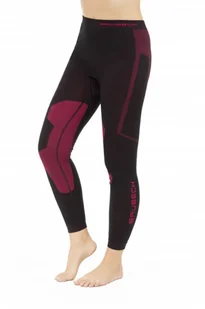 Damskie legginsy termoaktywne Brubeck Dry - czarne - BRUBECK - Spodnie sportowe damskie - miniaturka - grafika 1