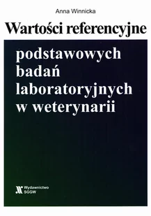 Wartości referencyjne podstawowych badań laboratoryjnych w weterynarii - Chemia - miniaturka - grafika 1