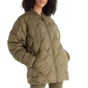 Kurtki i kamizelki sportowe damskie - Kurtka New Balance WJ43503DMO - zielona - miniaturka - grafika 1