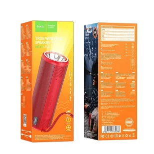 HOCO Głośnik Bluetooth Z Latarką HC11 Bora Sport Czerwony - Głośniki przenośne - miniaturka - grafika 1