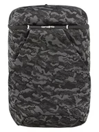 Plecaki - Samsonite Plecak "Neoknit M" w kolorze czarno-szarym - 38 x 52 x 7 cm - miniaturka - grafika 1
