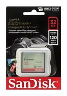 Karty pamięci - SANDISK Extreme, Compact Flash, 32 GB, UHS-I U2 - miniaturka - grafika 1