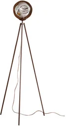 Lindby - Valentina Lampa Podłogowa Smoked Grey/Coffee Lindby - Lampy stojące - miniaturka - grafika 1