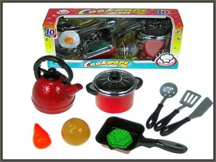 Hipo Zestaw kuchenny 10cz 2rodz w pud - Zabawki AGD - miniaturka - grafika 1