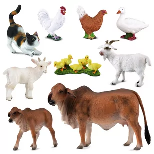 Collecta Zestaw figurek dla dzieci, figurki - zwierzęta z farmy 3+ - Figurki dla dzieci - miniaturka - grafika 1