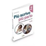 Książki do nauki języka włoskiego - Piu scrivo piu parlo B1-B2 - miniaturka - grafika 1