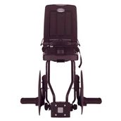 Foteliki rowerowe - Bobike Fotelik rowerowy dziecięcy classic junior plus czarny - miniaturka - grafika 1