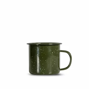 Kubek, żeliwo emaliowane, 0,35 l, 11 x 9 x 8 cm, zielony kod: SF-5018212 - Kubki - miniaturka - grafika 1