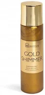Balsamy i kremy do ciała - IDC Gold Shimmer Mgiełka do ciała 150ml - miniaturka - grafika 1