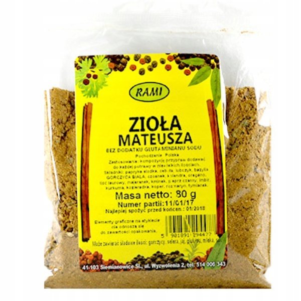 Zioła Mateusza 80g Rami