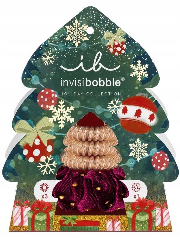 INVISIBOBBLE Tree - Zestaw 4 Gumek do Włosów