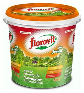 Florovit Nawóz jesienny granulowany do trawników wiadro 8 kg - Nawozy ogrodnicze - miniaturka - grafika 1