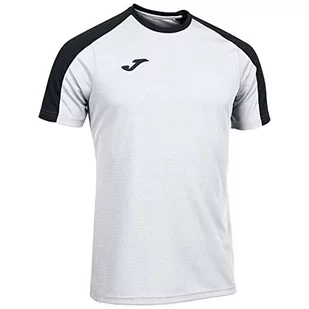 Joma Męski T-shirt z krótkim rękawem, Eco Championship, czarno-biały, XXXXS - Koszulki męskie - miniaturka - grafika 1