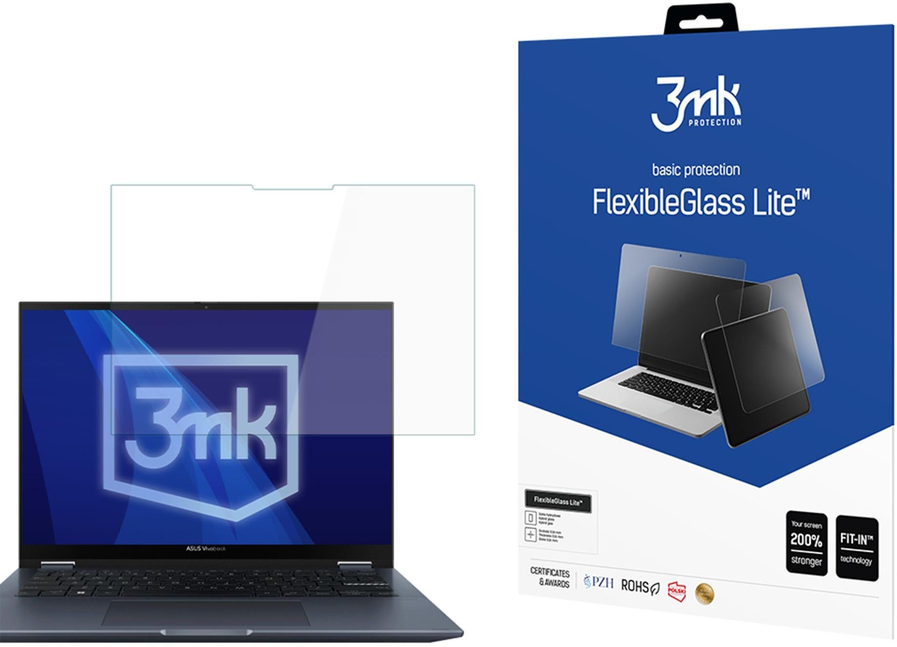 ASUS VIVOBOOK S 14 FLIP TP3402 - UP TO 15 3MK FLEXIBLEGLASS LITE