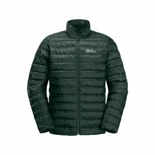Męska kurtka puchowa Jack Wolfskin PILVI DOWN JKT M black olive - S - Kurtki męskie - miniaturka - grafika 1