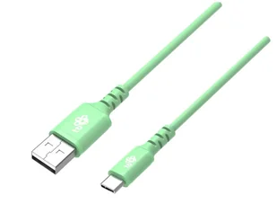 TB Kabel Usb-usb C 1m silikonowy zielony - Kable USB - miniaturka - grafika 2
