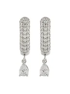 Kolczyki - Guess Kolczyki JSBE04 510JW Srebrny - miniaturka - grafika 1