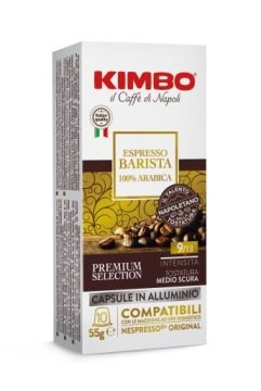 Kapsułki KIMBO Nespresso Barista 100% Arabica 10szt