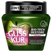 Maski do włosów - Schwarzkopf Bio-Tech Restore Rich Butter Mask maska do włosów delikatnych i podatnych na zniszczenia 300ml - miniaturka - grafika 1