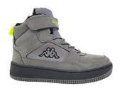 Buty dla chłopców - Buty dziecięce Kappa 260991K1611 SHAB FUR Szare - miniaturka - grafika 1