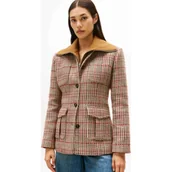 Kurtki damskie - Tommy Hilfiger Kurtka | Regular Fit | z dodatkiem wełny - miniaturka - grafika 1