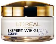 Kremy do twarzy - Loreal Ekspert Wieku 60+ krem przeciwzmarszczkowy na noc 50ml - miniaturka - grafika 1