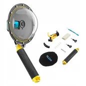 Kamery cyfrowe - akcesoria - Obudowa podwodna TELESIN do DJI Action 3 / 4 - miniaturka - grafika 1