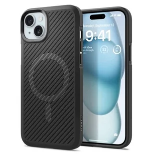 Spigen Core Armor Mag Magsafe do iPhone 15 matte black - Etui i futerały do telefonów - miniaturka - grafika 1