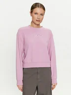 Bluzy damskie - Vans Bluza W Essential Ft Rlx Crew VN000JF5 Zielony Regular Fit - miniaturka - grafika 1