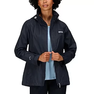 Regatta Damska kurtka przeciwdeszczowa Daysha - granatowa, rozmiar 18 - Moda i Uroda OUTLET - miniaturka - grafika 1