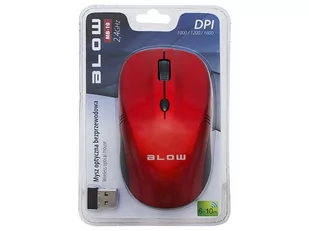 Blow MB-10 czerwona (84-003) - Myszki - miniaturka - grafika 2