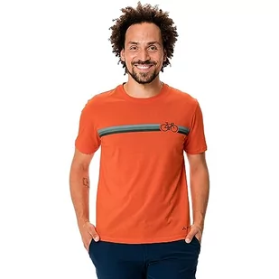 VAUDE Męski męski T-shirt Cyclist V T-Shirt - Koszulki męskie - miniaturka - grafika 1