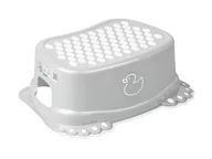 Inne akcesoria do pielęgnacji dzieci - Tega Baby Baby Baby, Podnóżek antypoślizgowy, Kaczka, Jasnoszary - miniaturka - grafika 1