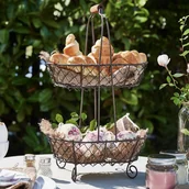 Konsole i sekretarzyki - Etażerka Rohesia - miniaturka - grafika 1