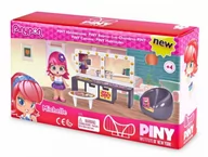 Lalki dla dziewczynek - Epee PinyPon City Zestaw Pokoik Lalka + akcesoria Michelle FPP14155 FPP14155_M - miniaturka - grafika 1