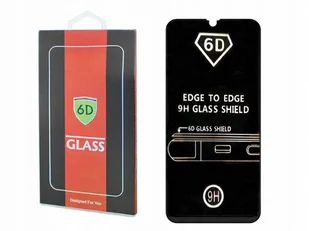 SZKŁO 6D SAMSUNG GALAXY A35 / A55 5G SZKŁO PROFILOWANE HARTOWANE FULL COVER CZARNA RAMKA - Szkła hartowane na telefon - miniaturka - grafika 1