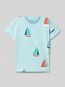 Koszulki dla chłopców - T-shirt z nadrukowanym motywem - miniaturka - grafika 1