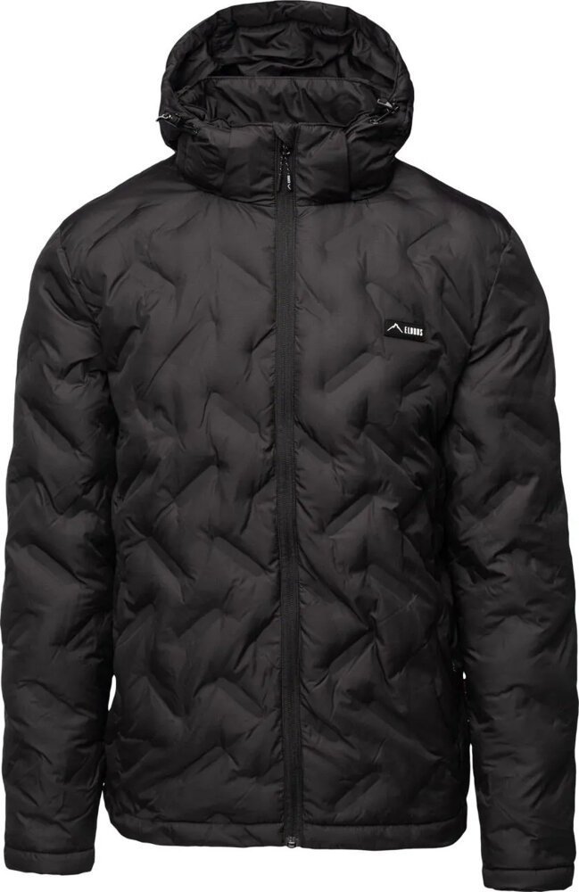 Kurtka męska Elbrus Męska kurtka puchowa z kapturem pikowana Elbrus Allio Primaloft rozmiar S