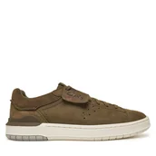 Sneakersy męskie - Sneakersy Clarks Courtlite2 Run 26181324 Khaki - miniaturka - grafika 1