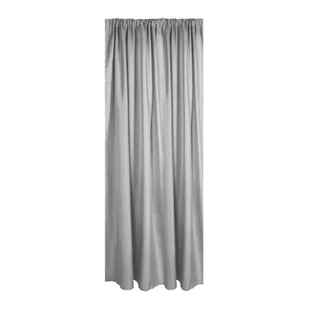 Zasłona z tunelem DERBY 140 x 260 cm szary - Zasłony - miniaturka - grafika 1